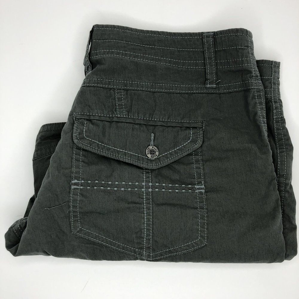 Kuhl Women's 6 Gray‎ Outdoor Hiking Drawstring Lightweight Casual Shorts